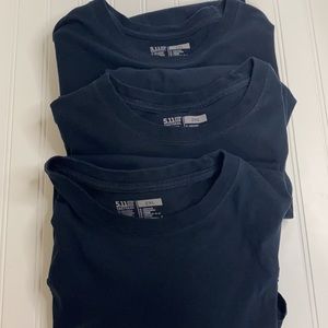 5.11 Basic Black Tee Bundle (set of 3) XXL